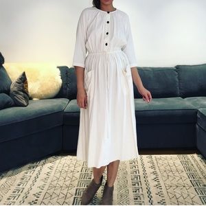 Zara (Join life) edition - Cream colores Dress